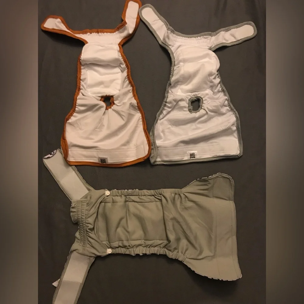 NEW Bundle of 6 Reusable Female Dog Diapers